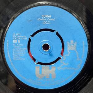 ◆UKorg7”s!◆10CC◆DONNA◆