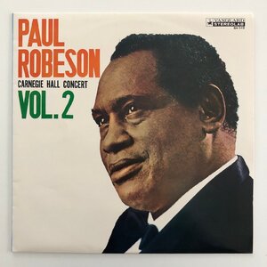 LP/ PAUL ROBESON / CARNEGIE HALL CONCERT VOL.2 / ポール・ロブスン / 国内盤 ライナー ペラジャケ VANGUARD SH-249 30608