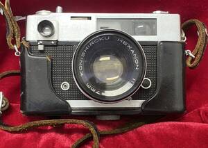 ジャンク　フィルムカメラ KONICA Auto S　【9370-5】