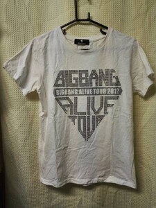 04　バンドTシャツ　ビッグバン　アライブツアー2012　白