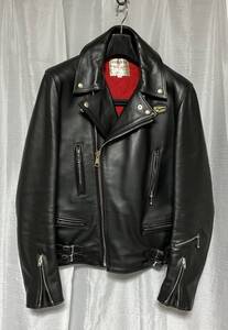 美品　ルイスレザー 391T ライトニング　ブラック　Lewis Leathers 391T Lightning 