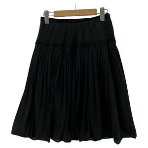 ゆうパケットOK INED イネド スカート size9/黒 レディース