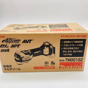 【80】1円～ 未使用品 Makita マキタ 充電式 40V 充電式 マルチツール TM001GZ 電動工具 箱付き 説明書付き 保管品