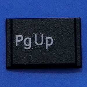 キーボード キートップ PgUp 黒段 パソコン 富士通 FMV LIFEBOOK ライフブック ボタン スイッチ PC部品