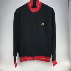 02w10882 ナイキ NIKE  トラックジャケット  ブラック XL  メンズ  80ｓ  ジャージ  ポリエステル  WU-YD  【中古品】