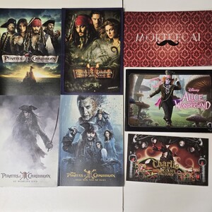 ジョニーデップ　映画関連書籍グッズまとめて　JohnnyDEPP 映画パンフレット