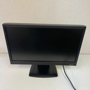 ［中古品］I-O DATA 低消費電力パネル採用20型ワイド液晶ディスプレイ(ブラック) LCD-AD201XB スタンド付き 通電確認済みNo3