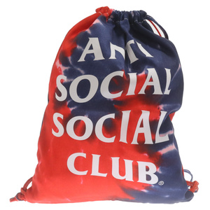 ANTI SOCIAL SOCIAL CLUB アンチソーシャルソーシャルクラブ ロゴプリント ナップザック タイダイバックパック マルチ