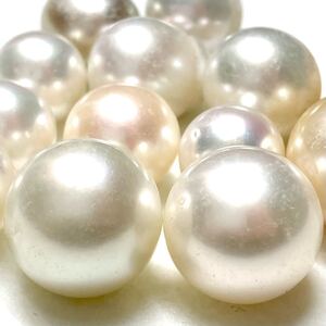 1円〜!!☆南洋白蝶真珠おまとめ157ct☆f 約31.4g 10.0-13.5mm 真珠 pearl パール ルース 裸石 宝石 ジュエリー jewelry 片穴 両穴 w3ま151