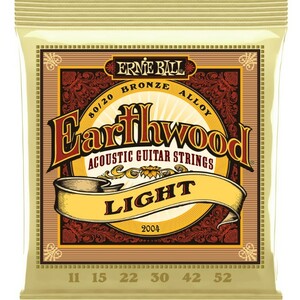 Ernie Ball #2004 Earthwood Light 011-052 80/20 Bronze アーニーボール アコギ弦