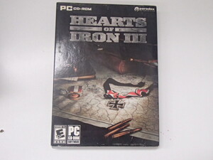 ＃63988【保管品】PC ハーツオブアイアン 3 HEARTS OF IRON Ⅲ COLLECTION　Windows PCゲームソフト パソコンゲーム