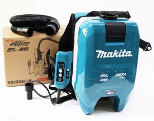 《L10989》makita (マキタ) 充電式背負集じん機 VC009G (バッテリ・充電器別売り)【36V / ダストボックス容量2L】未使用品 □