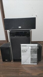 ONKYO デジタルサラウンドシステム アンプ