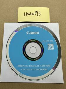 HW0393/中古品/Canon FK4-2603 (002) AMS Printer Driver Add-in CD-ROM/ソフトウエア・マニコアルCD-ROM