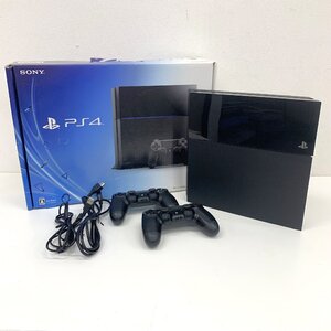 秦野店【中古品】11-94 SONY ソニー PlayStation4 PS4 プレイステーション4 プレステ4 CUH-1100A 元箱 コントローラー2個付 初期化済み