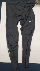 未使用品ナイキNIKEドライフィットDri-FIT チャレンジャーメンズ ランニングタイツCz8831-010 サイズL 黒 Tight Fitランニングトレーニング