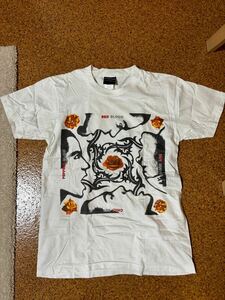 Red Hot Chili Peppers レッドホットチリペッパーズ Blood Suger Sex Magik レッチリ　白　サイズM 半袖 Tシャツ　90s ビンテージ　良品