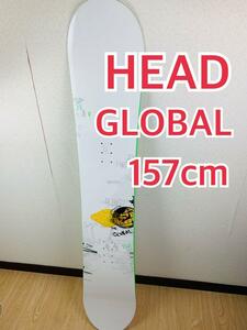 HEAD ヘッド　GLOVAL 157cm スノーボード　板のみ グローバル #558565