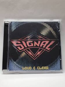 SIGNAL／LOUD & CLEAR／輸入旧規格盤CD／1989年発表／1stアルバム／廃盤／2008年リイシュー盤／マーク・フリー