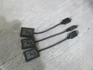 [F1-4/LC01]★Lenovo HDMI to VGA Monitor Adapter PN-LT8511 3個セット★