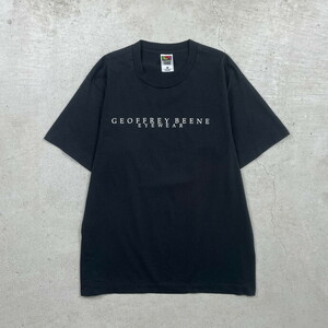 90年代 GEOFFRY BEENE EYEWEAR ロゴプリントTシャツ メンズL