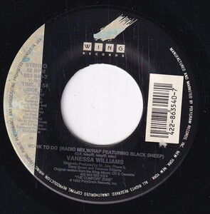 Vanessa Williams - Work To Do (Radio Mix W/Rap Featuring Black Sheep) / Work To Do (Ken Lou Radio Mix W/Rap) (A) SF-DG472