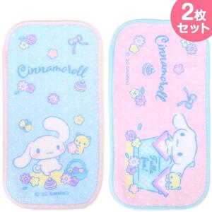 シナモロール ハーフプチタオル2枚セット 子ども キッズ 女の子 サンリオ sanrio キャラクター