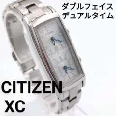 CITIZEN  XC エコドライブ ダブルフェイス EW4000-55A