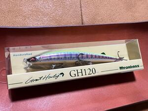 メガバス　MEGABASS　GH120　フローティングミノー　チャートバック　ヤマメ系　渓流釣り　本流釣り　トラウトフィッシング