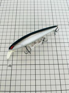 レイダウンミノーMID110HF BR-43Mマットシルバータイガー ノリーズ LAYDOWN MINNOW MID 110HF NORIES ハイフローティング ジャークベイト