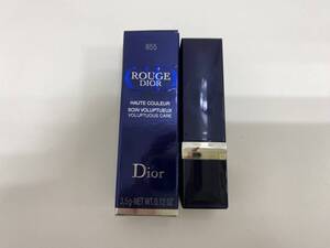 MS3016T 未使用 DIOR ディオール リップバーム リップ ROUGE DIOR 855 ルージュ 口紅 現状品