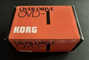 Korg OVD-1 Over Drive 元箱　説明書　布袋寅泰　BOOWY