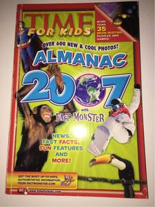 アメリカで購入 英語 子供用 TIME FOR KIDS ALMANAC 2007