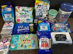 ウェットティッシュ 日用品 抗菌 除菌 アルコールシート ウイルスカット ボディシート など まとめ