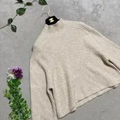 【H&M】ニット セーター ゆるダボ ゆったりめ ウール混 大人可愛い 人気