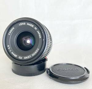 ◆極美品◆ キャノン CANON New FD 28mm F2.8 単焦点 MF 広角 レンズ フィルムカメラ