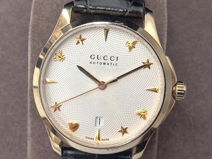 【GUCCI】 126.4 時計腕時計自動巻グッチ機械式メンズ中古