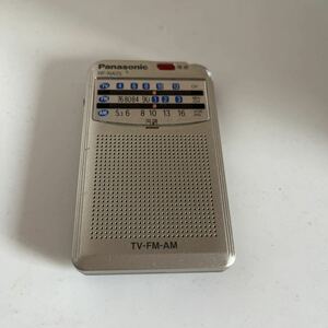 Panasonic パナソニック ポケットラジオ RF-NA25 RADIO ラジオ AM FM TV プレーヤー 動作未確認