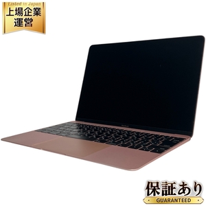 Apple MacBook Retina 12インチ Early 2016 ノートパソコン m3-6Y30 8GB SSD 256GB Monterey 中古 M9607447