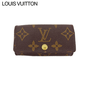 ルイ ヴィトン キーケース 4連キーケース レディース メンズ ミュルティクレ4 M62631 モノグラム LOUIS VUITTON 中古