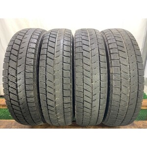 ★VRX3★ 2021年製 8～9分山 ブリヂストン BLIZZAK 145/80R12 74Q 4本/札幌手渡し可/中古スタッドレスタイヤ(冬タイヤ) ライフ ミラ P2_49