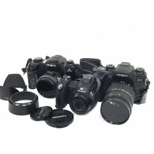 ミノルタ α507si α-7 DiMAGEZ3 フィルムカメラ デジタルカメラ 3点 セット 現状品 MINOLTA QG103-26