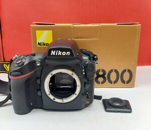 ■ Nikon D800 ボディ デジタル一眼レフカメラ 現状品 ジャンク 動作未確認 ニコン