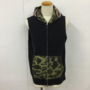 A BATHING APE L アベイシングエイプ ベスト ベスト ジップアップベスト パーカーベスト ノースリーブカットソー Vest 10120650