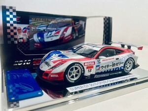 【送料無料】1/43 EBBRO Weider ウィダー HSV-010 小暮卓-L.Duval スーパーGT500 2010 Champion