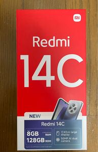 12/15ビックカメラ購入 5日間使用のみ Xiaomi Redmi 14C ミッドナイトブラック