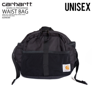 新品■ CARHARTT WIP カーハート DELTA DAY PACK デルタ デイ パック■ユニセックス ボディバッグ ウエストバッグ■ブラック■I02948389