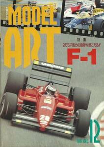 月刊モデルアート1987年12月号「1987年F1日本GP特集号」鈴鹿