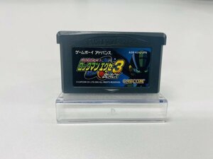 GBA ロックマンエグゼ3 ゲームボーイアドバンス 動作確認済み Nintendo ニンテンドー Q105