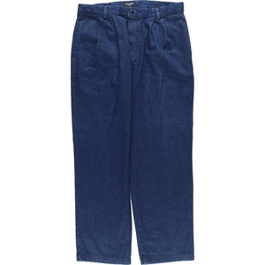 古着 DOCKERS ツータック ストレートデニムパンツ メンズw36 /eaa421173